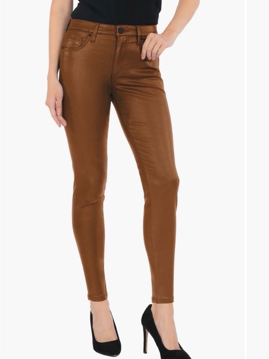 Kut from the Kloth Denim - Kut from the Kloth donna coated high waisted ankle skinny jeans size 12